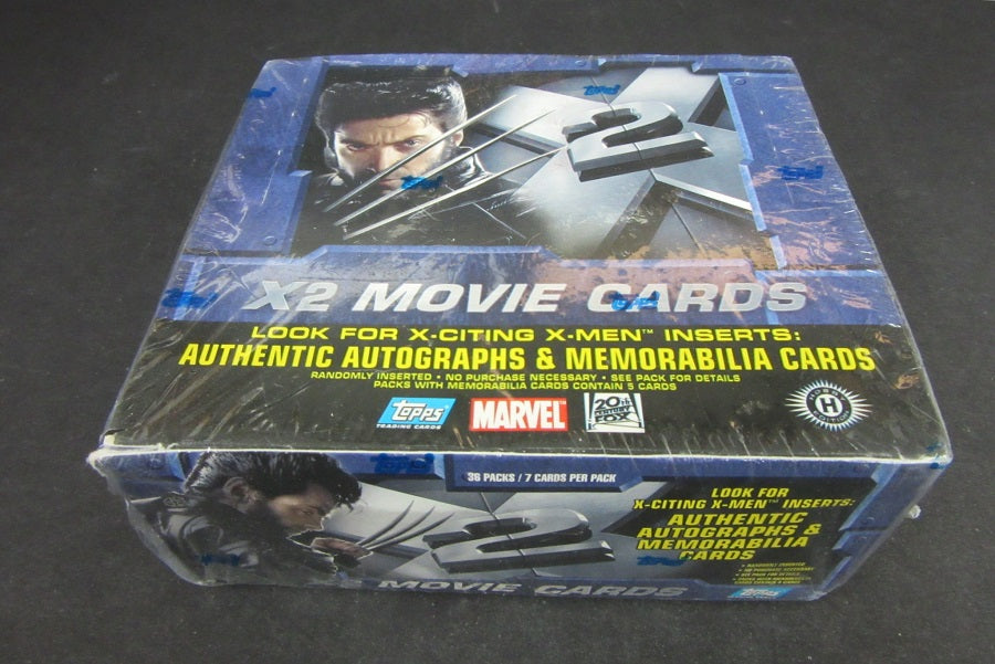2003 Topps X-Men X2 Movie Cards Box (Hobby)