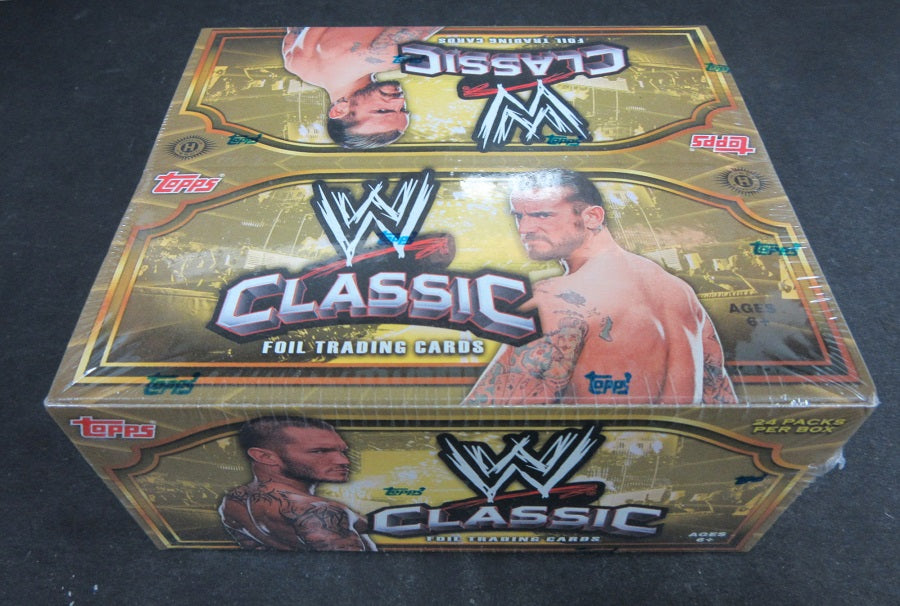 2011 Topps WWE Classic Wrestling Cards Box (Hobby)