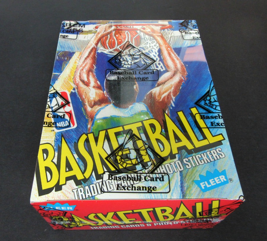 1989/90 Fleer Basketball Unopened Wax Box (FASC)
