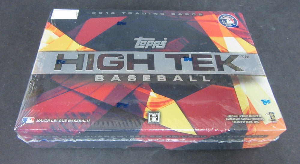 2014 Topps High Tek Baseball Box (Hobby)