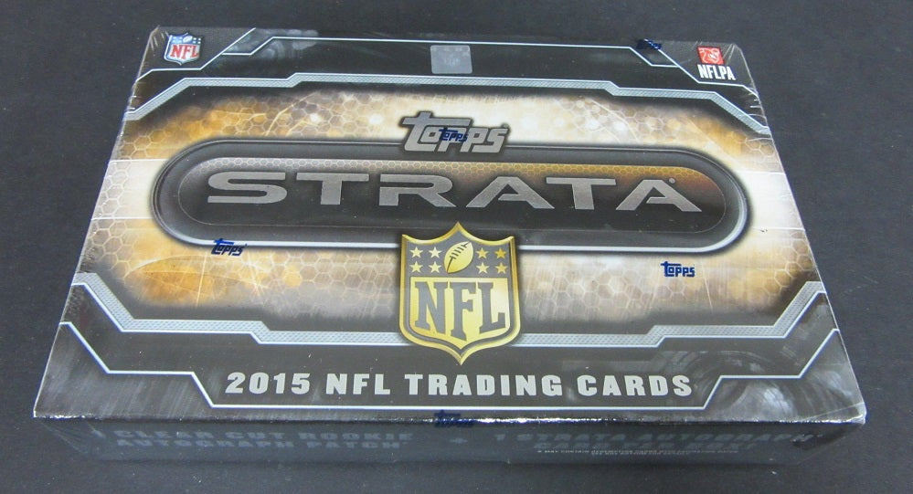 2015 Topps Strata Football Box (Hobby)