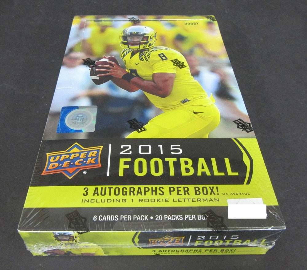 2015 Upper Deck Football Box (Hobby)