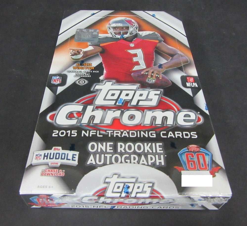 2015 Topps Chrome Football Box (Hobby)