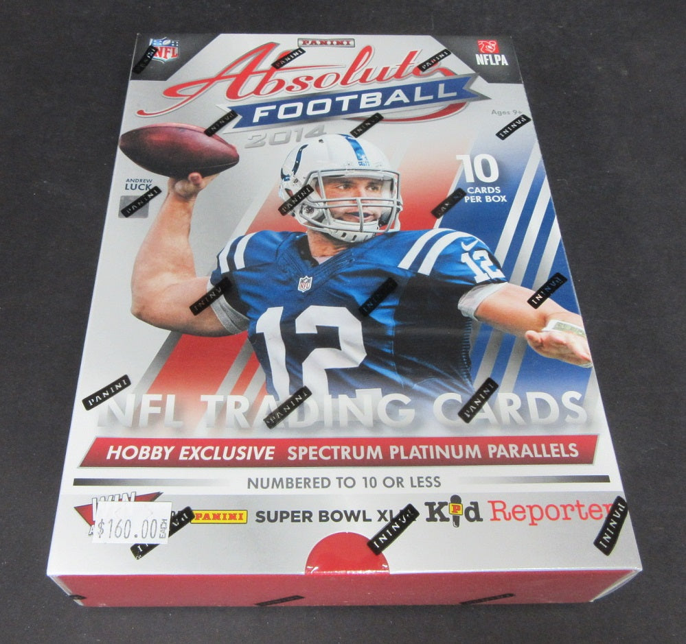 2014 Panini Absolute Football Box (Hobby)