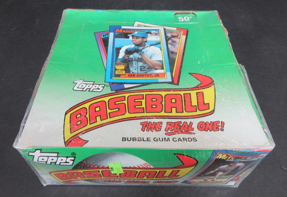 1990 Topps Baseball Box (Alternate Wrap)