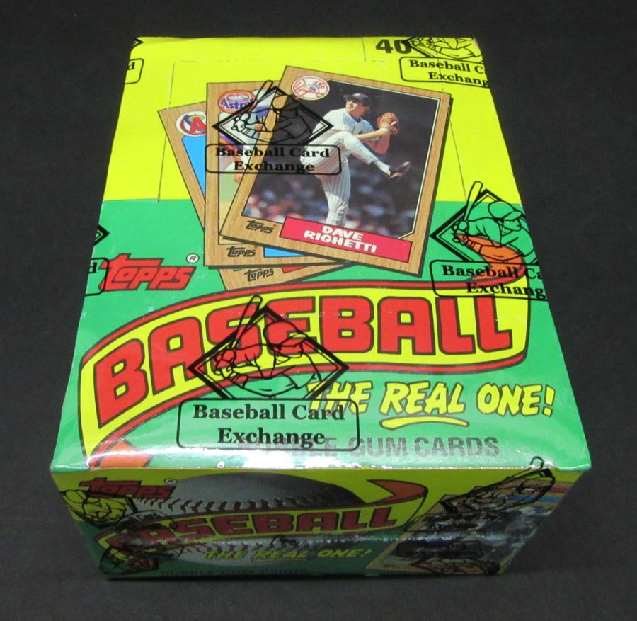 1987 Topps Baseball Unopened Wax Box (FASC)