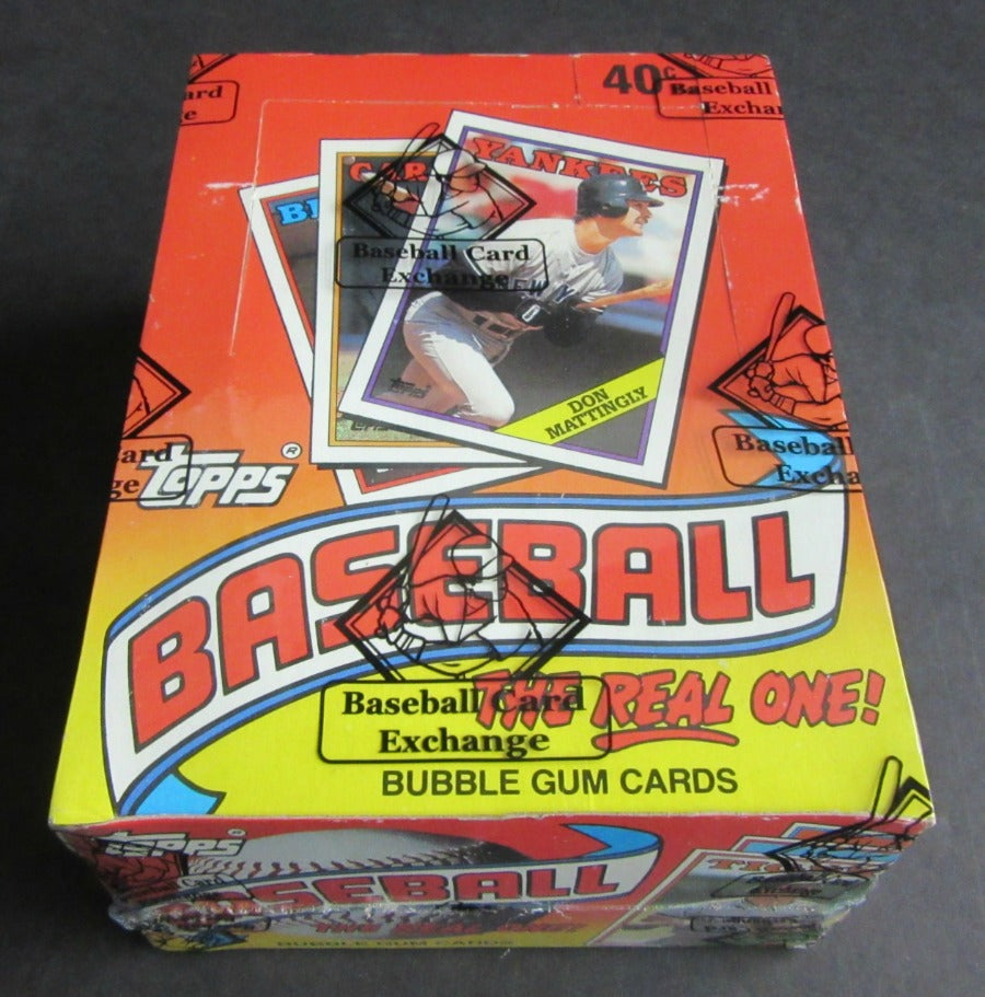 1988 Topps Baseball Unopened Wax Box (FASC)