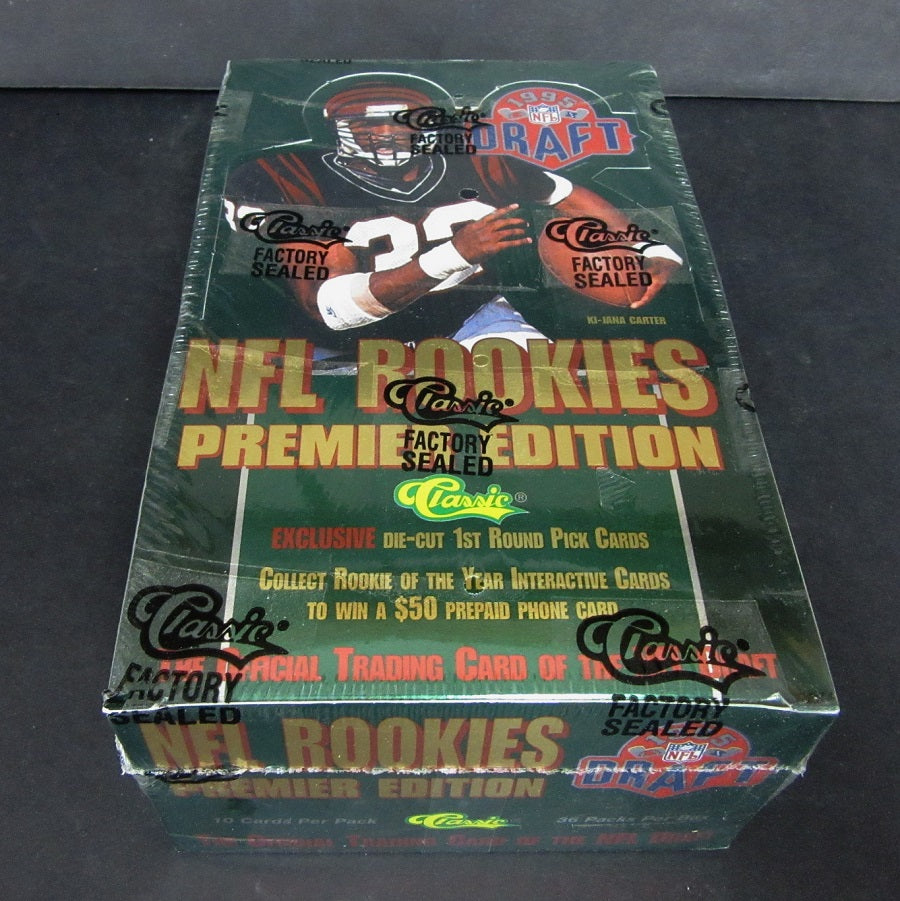 1995 Classic Draft Football NFL Rookies Box (Green)