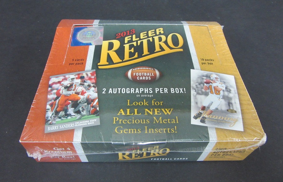 2013 Upper Deck Fleer Retro Football Box