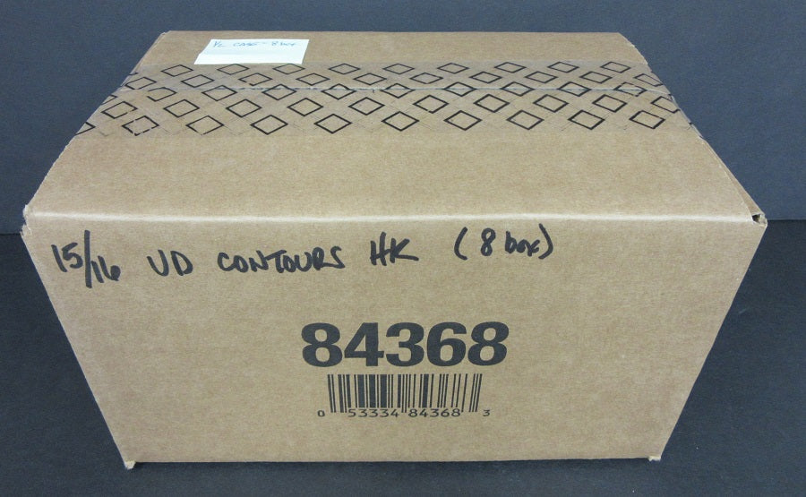 2015/16 Upper Deck Contours Hockey Case (Hobby) (8 Box)