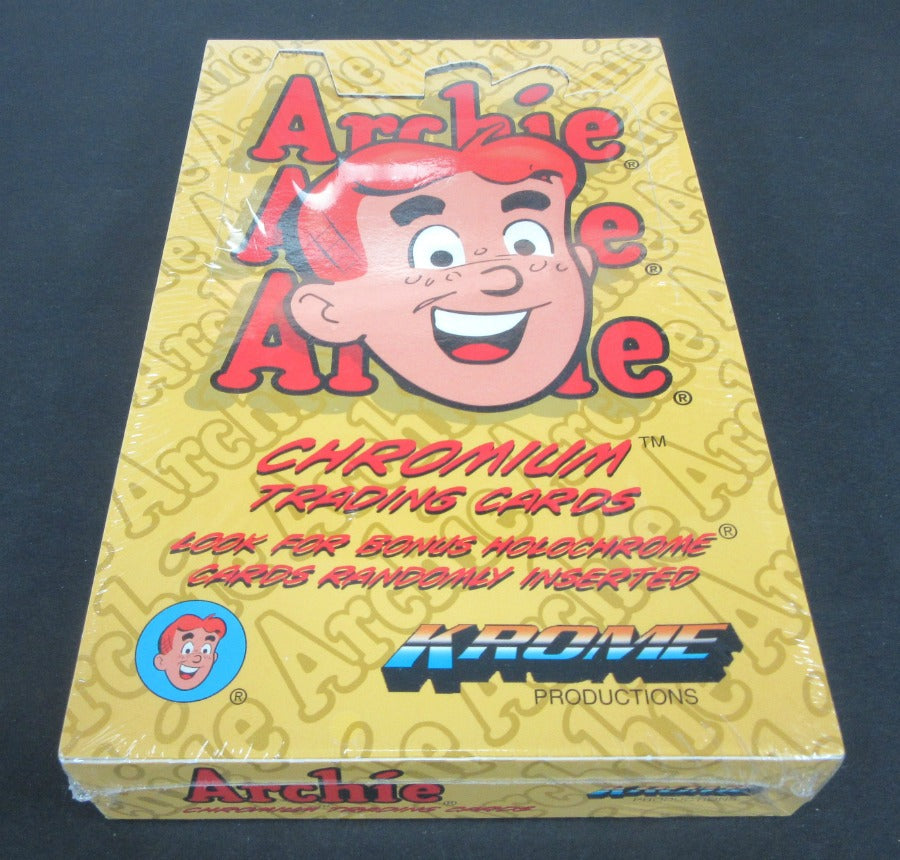 1996 Krome Archie Chromium Trading Cards Box