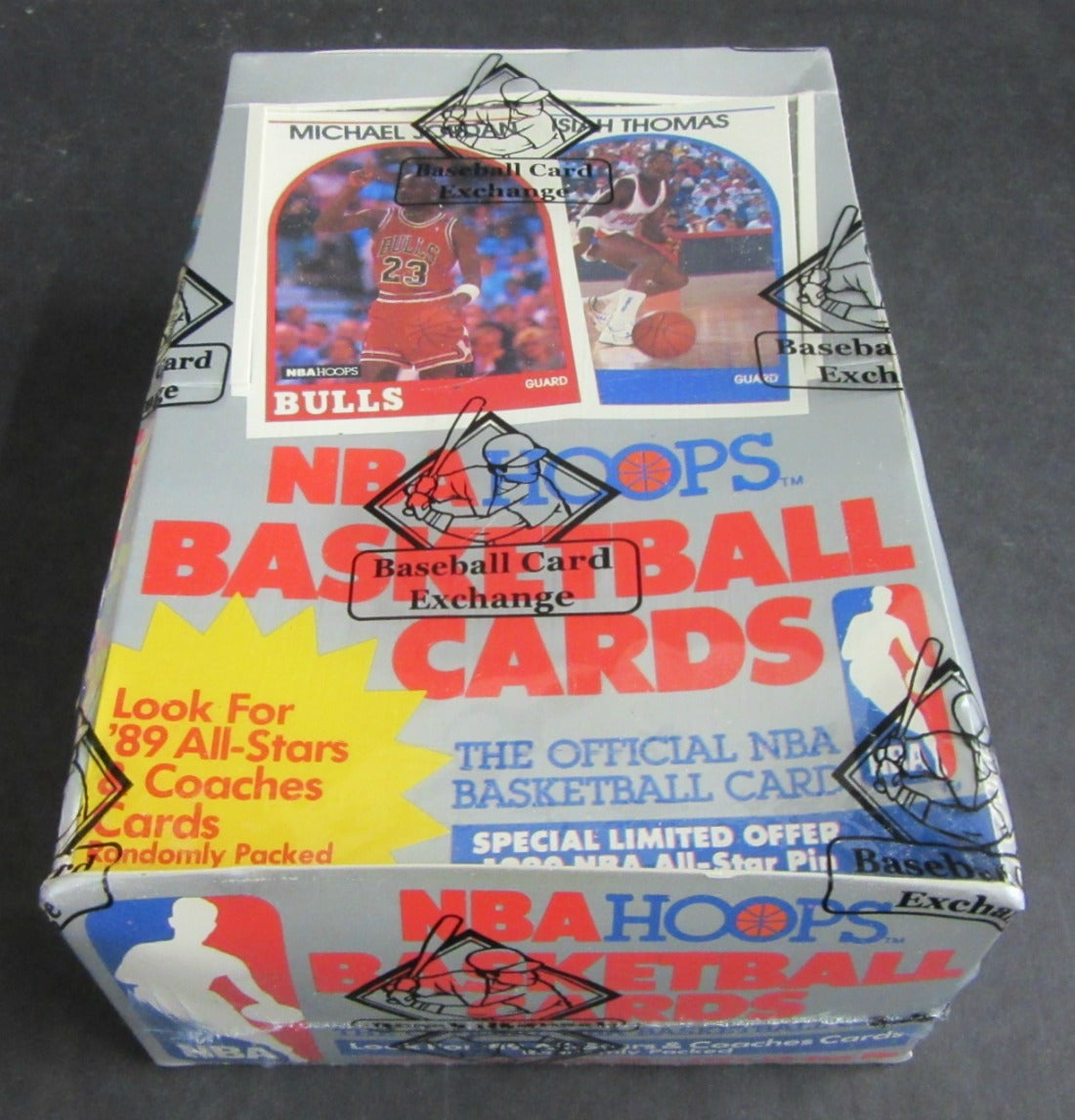1989/90 Hoops Basketball Unopened Series 1 Box (FASC)