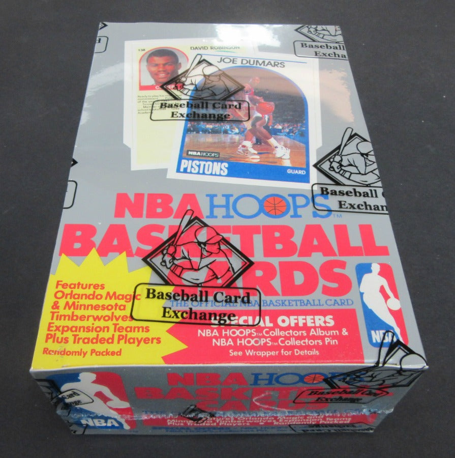1989/90 Hoops Basketball Unopened Series 2 Box (FASC)