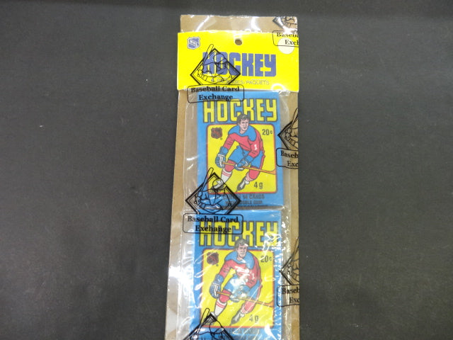 1979/80 OPC O-Pee-Chee Hockey Unopened Wax Pack Rack Pack