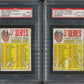 1967 Topps Baseball Cello Box PSA Graded Stars on Top