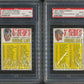 1967 Topps Baseball Cello Box PSA Graded Stars on Top