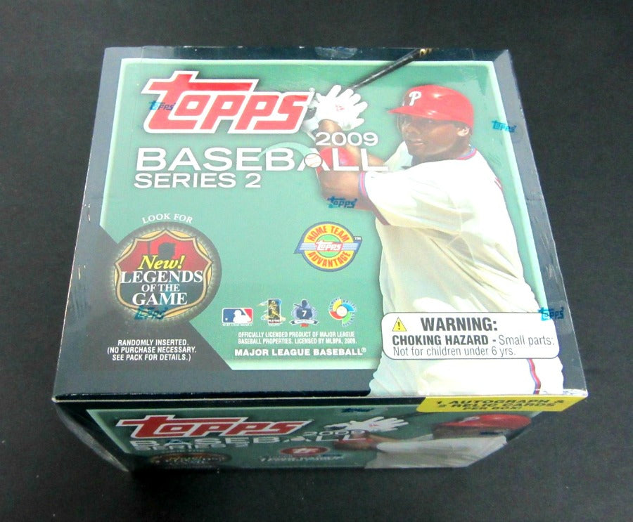 2009 Topps Baseball Series 2 Jumbo Box (HTA)