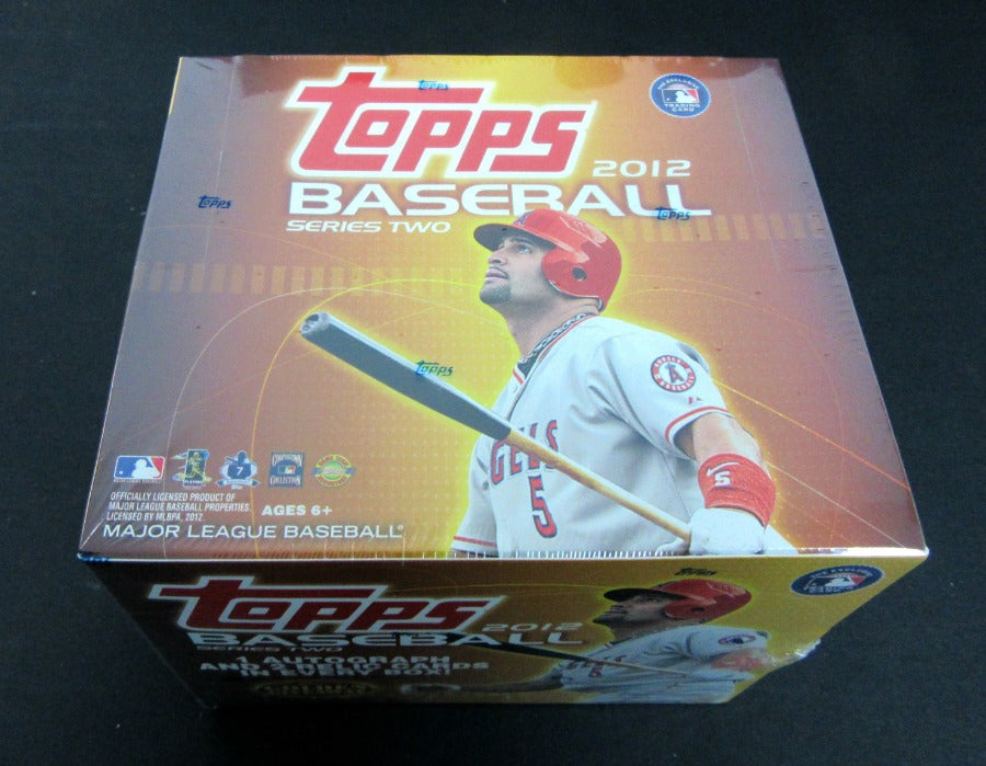 2012 Topps Baseball Series 2 Jumbo Box (HTA) (10/50)