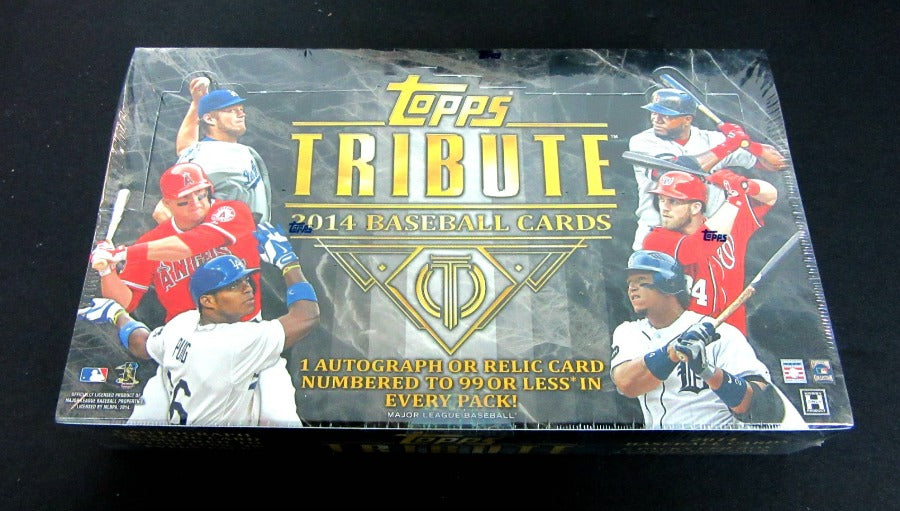 2014 Topps Tribute Baseball Box (Hobby) (6/3)