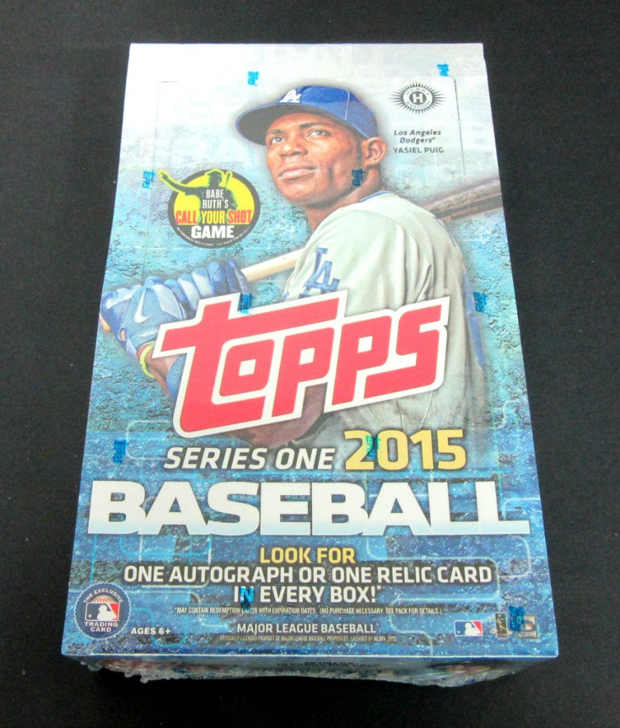 2015 Topps Baseball Series 1 Box (Hobby) (36/10)