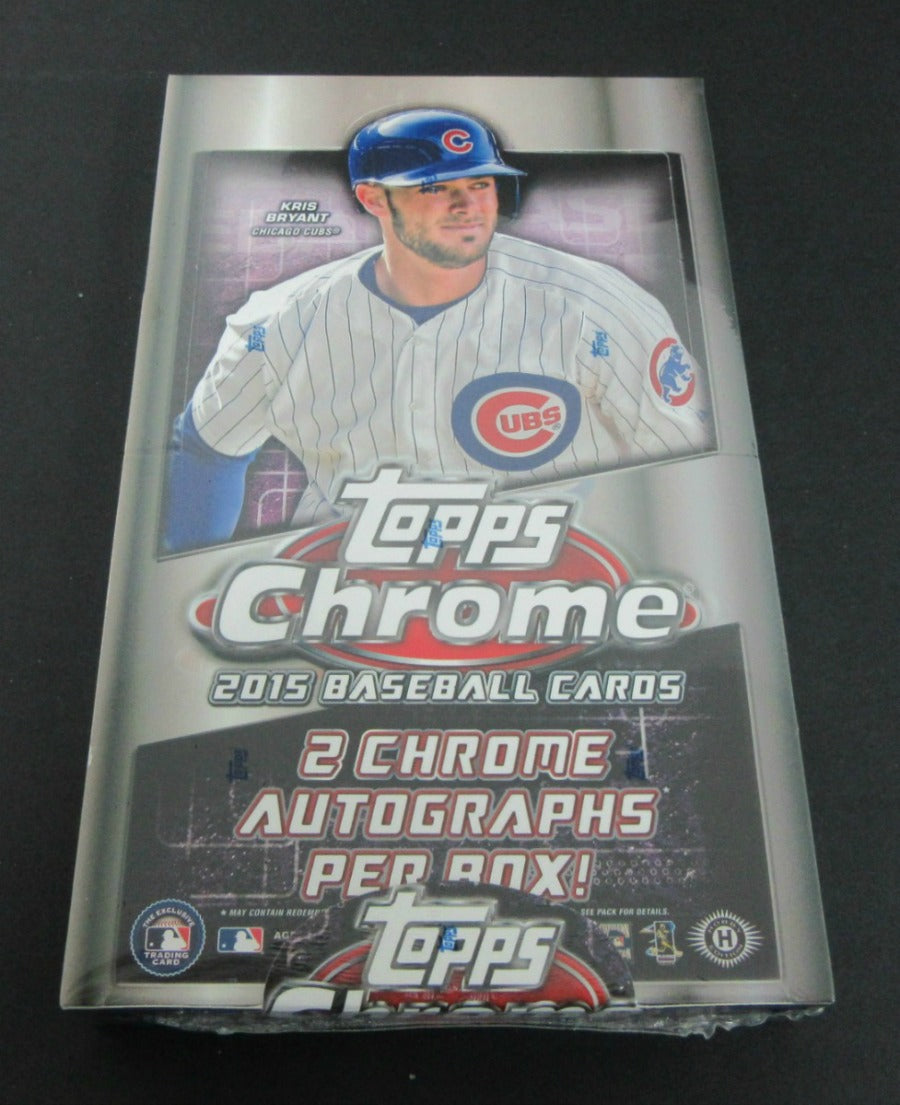 2015 Topps Chrome Baseball Box (Hobby)