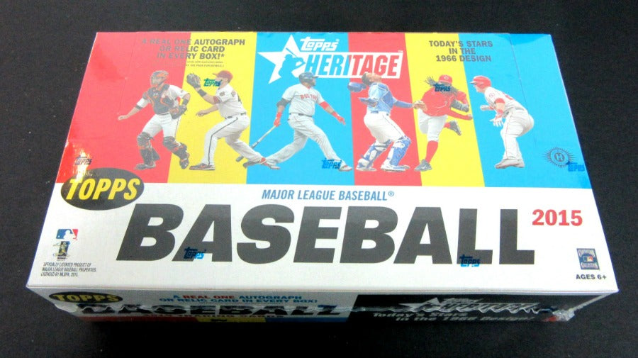 2015 Topps Heritage Baseball Box (Hobby)
