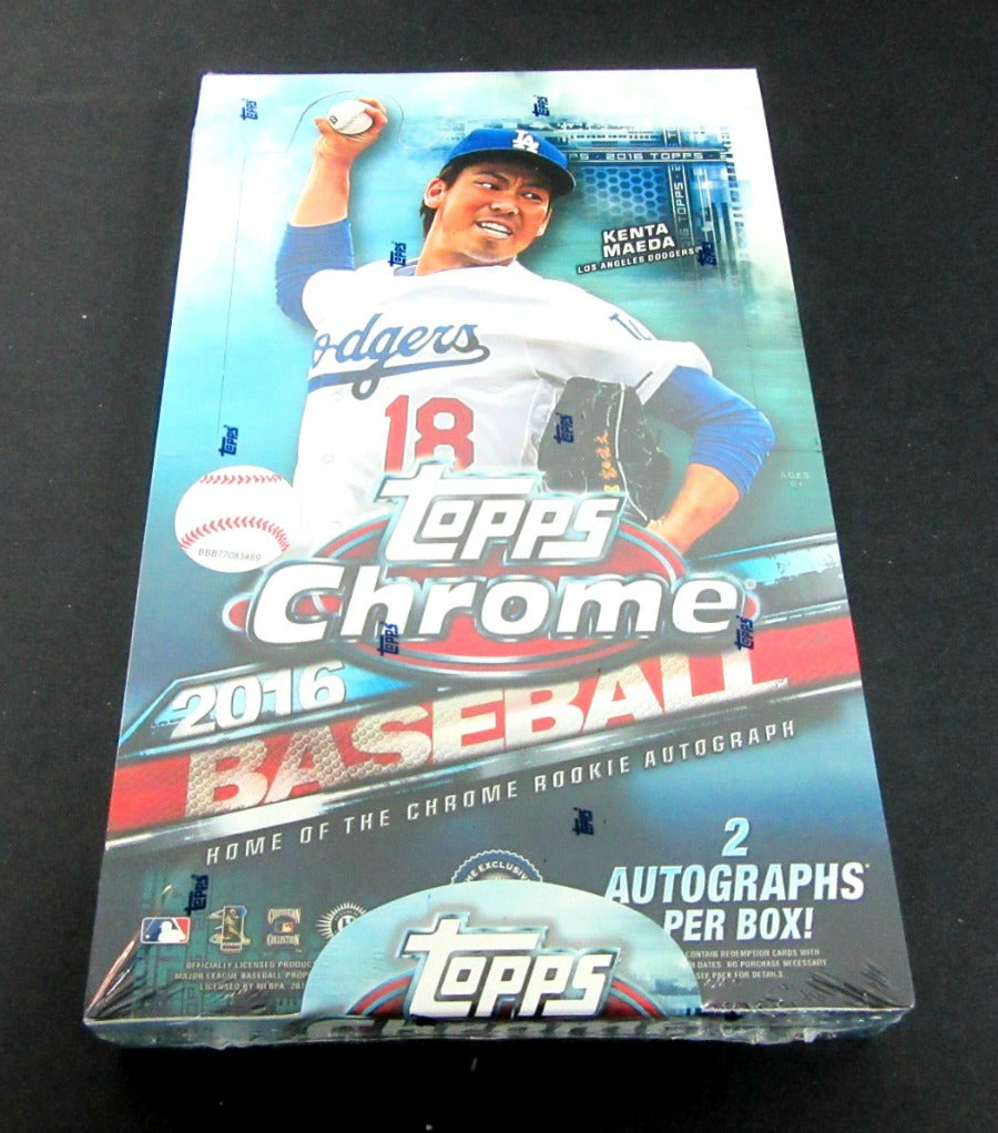 2016 Topps Chrome Baseball Box (Hobby) (24/4)