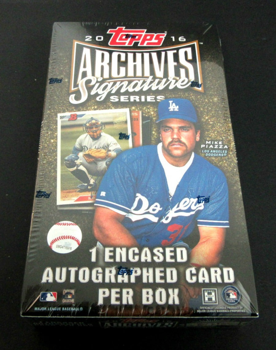 2016 Topps Archives Signatures Baseball Box (Hobby)