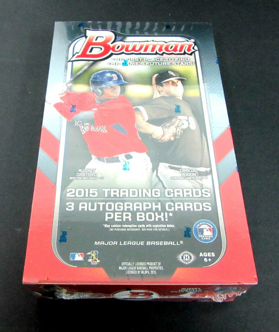 2015 Bowman Baseball Jumbo Box (Hobby) (12/32)