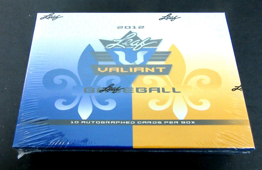 2012 Leaf Valiant Baseball Box