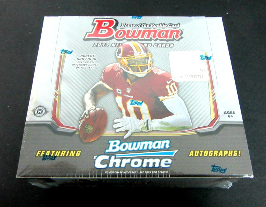 2013 Bowman Football Box (Hobby) (10/25)