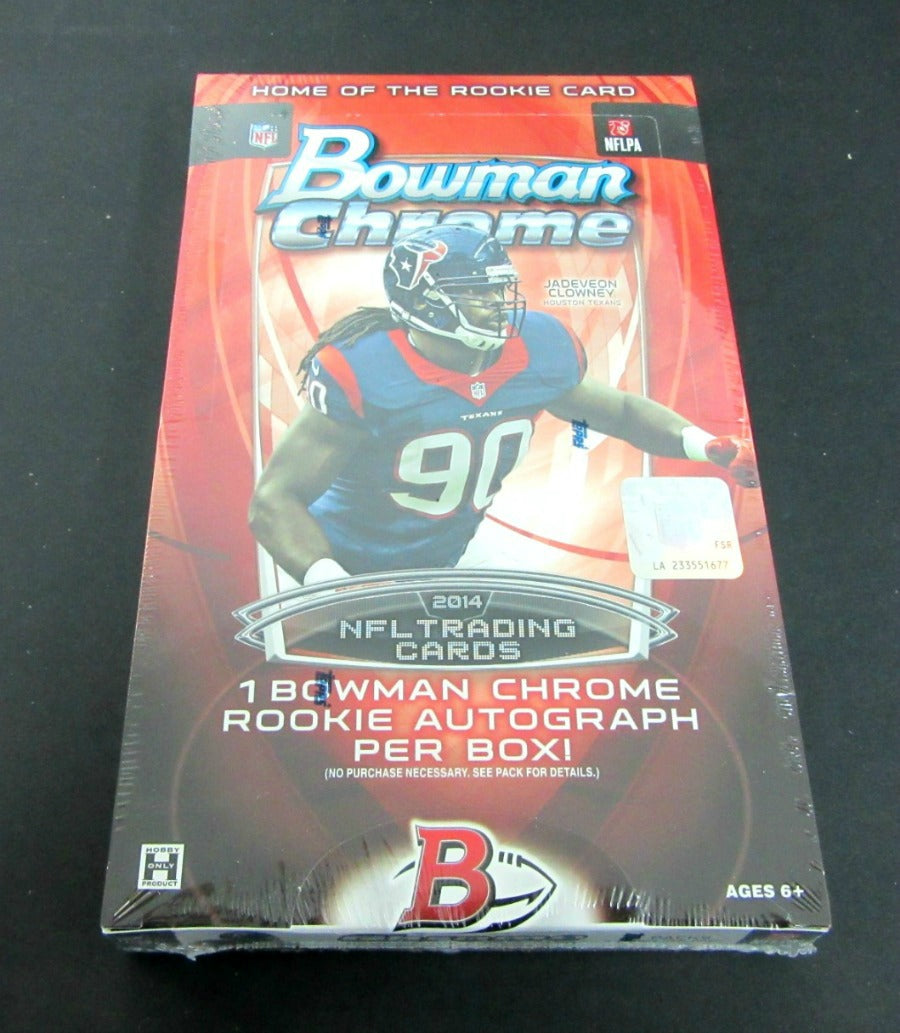 2014 Bowman Chrome Football Box (Hobby) (18/4)