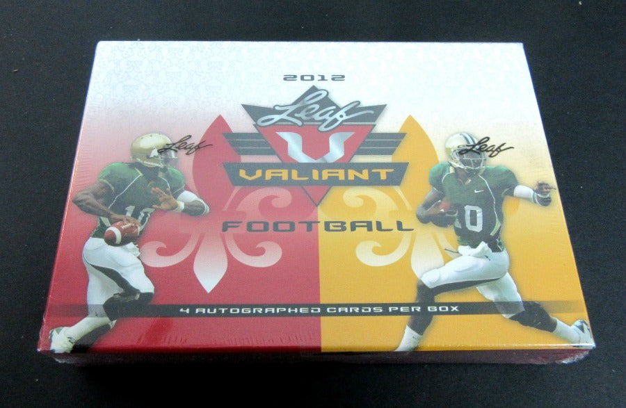 2012 Leaf Valiant Football Box