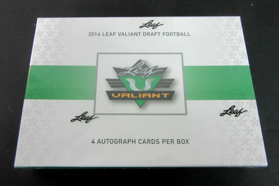 2014 Leaf Valiant Football Box (4 autos per box)