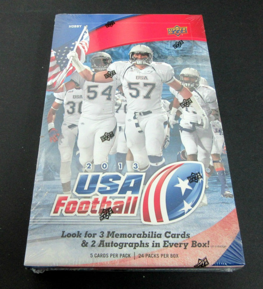 2013 Upper Deck USA Football Box (Hobby) (24/5)