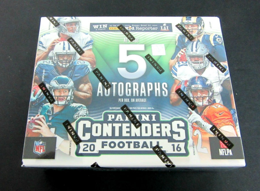 2016 Panini Contenders Football Box (Hobby)  24/5