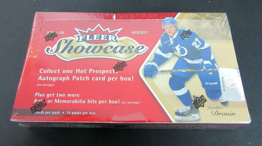 2014/15 Upper Deck Fleer Showcase Hockey Box (Hobby)