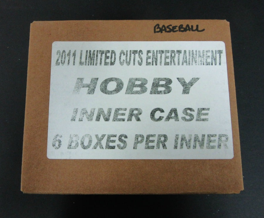 2011 Panini Limited Cuts Entertainment (Baseball) Case (Hobby) (6 Box)