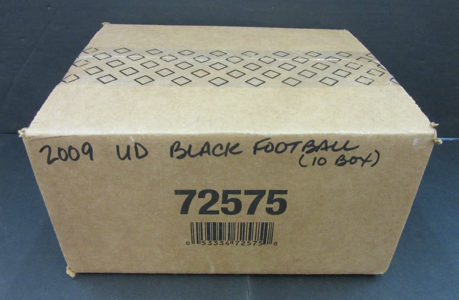 2009 Upper Deck Black Football Case (Hobby) (10 Box)