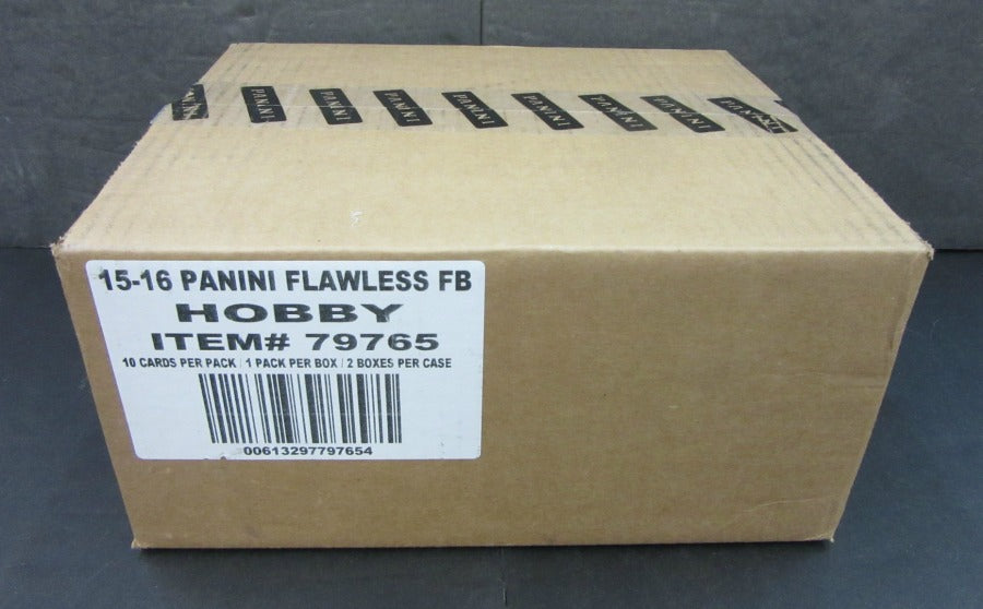 2015 Panini Flawless Football Case (Hobby) (2 Box)