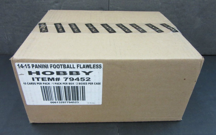 2014 Panini Flawless Football Case (Hobby) (2 Box)