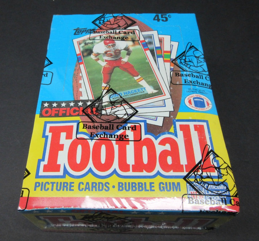 1989 Topps Football Unopened Wax Box (FASC)
