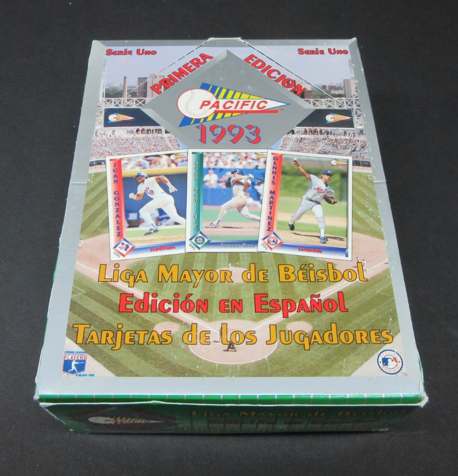 1993 Pacific Baseball Series 1 Box (Spanish)