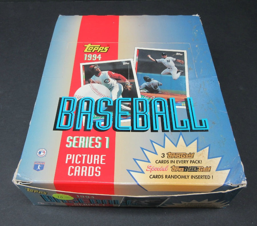 1994 Topps Baseball Series 1 Unopened Rack Pack (Authenticate)