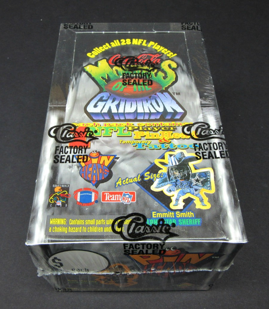 1994 Classic Pro Line Live Monsters Gridiron Football Box