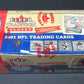 2001 Fleer Tradition Glossy Football Rack Pack Box (Hobby)