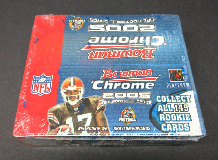 2005 Bowman Chrome Football Box (Retail)