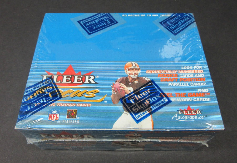 2000 Fleer Focus Football Box (Retail)