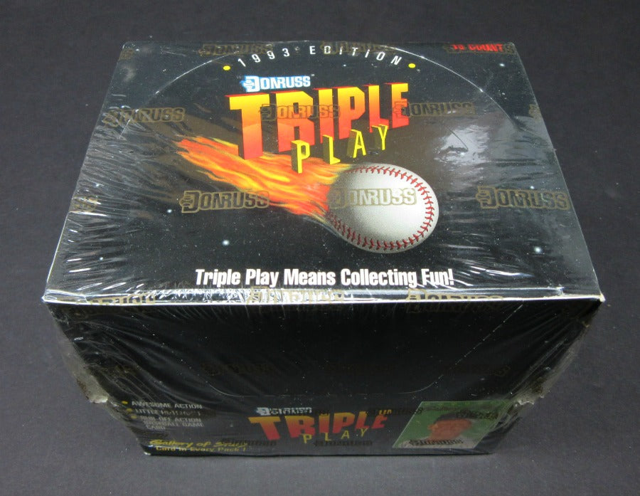 1993 Donruss Triple Play Baseball Jumbo Box (18/32)