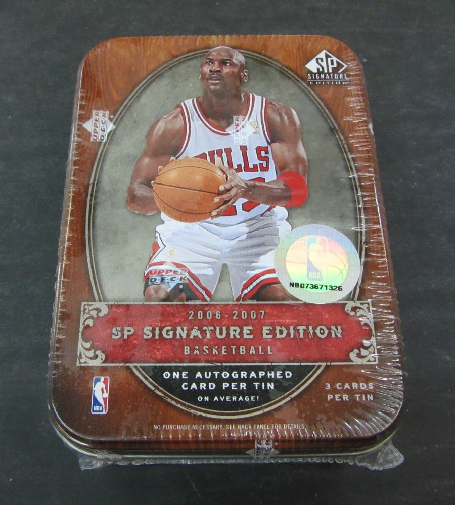 2006/07 Upper Deck SP Signature Edition Basketball Tin (Hobby)